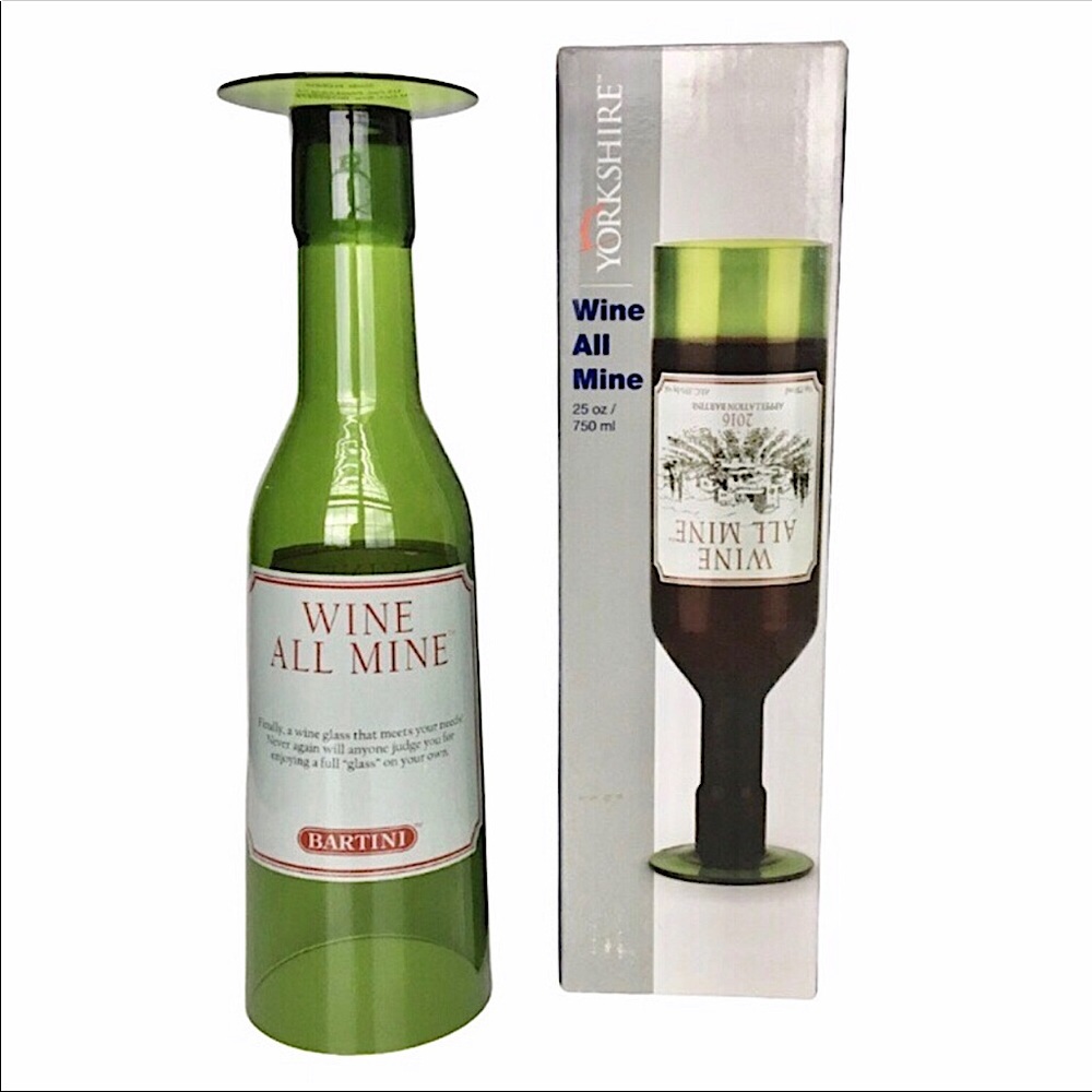 Yorkshire Wine All Mine | Novelty Glass